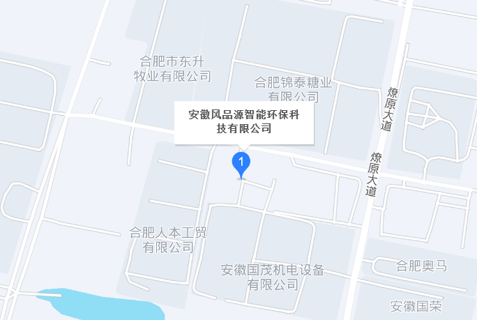 安徽风品源智能环保科技有限公司位置地图